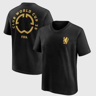 Chelsea Club World Cup Duel Logo Graphic T-Shirt - Black - Kids