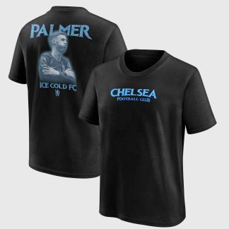 Chelsea Cole Palmer Ice Cold FC Graphic T-Shirt - Black - Kids