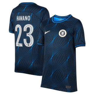 Chelsea Cup Nike Away Stadium Shirt 2023-24 - Kids - Maika Hamano 23