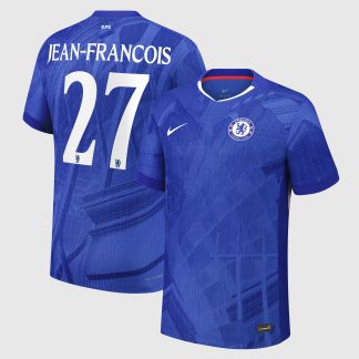 Chelsea Cup Nike Dri-FIT ADV Home Match Shirt 2025-26 - Kids with Jean-Francois 27 printing