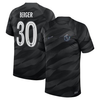Chelsea Cup Nike Goalkeeper Stadium Shirt 2023-24 with Berger 30 printing
