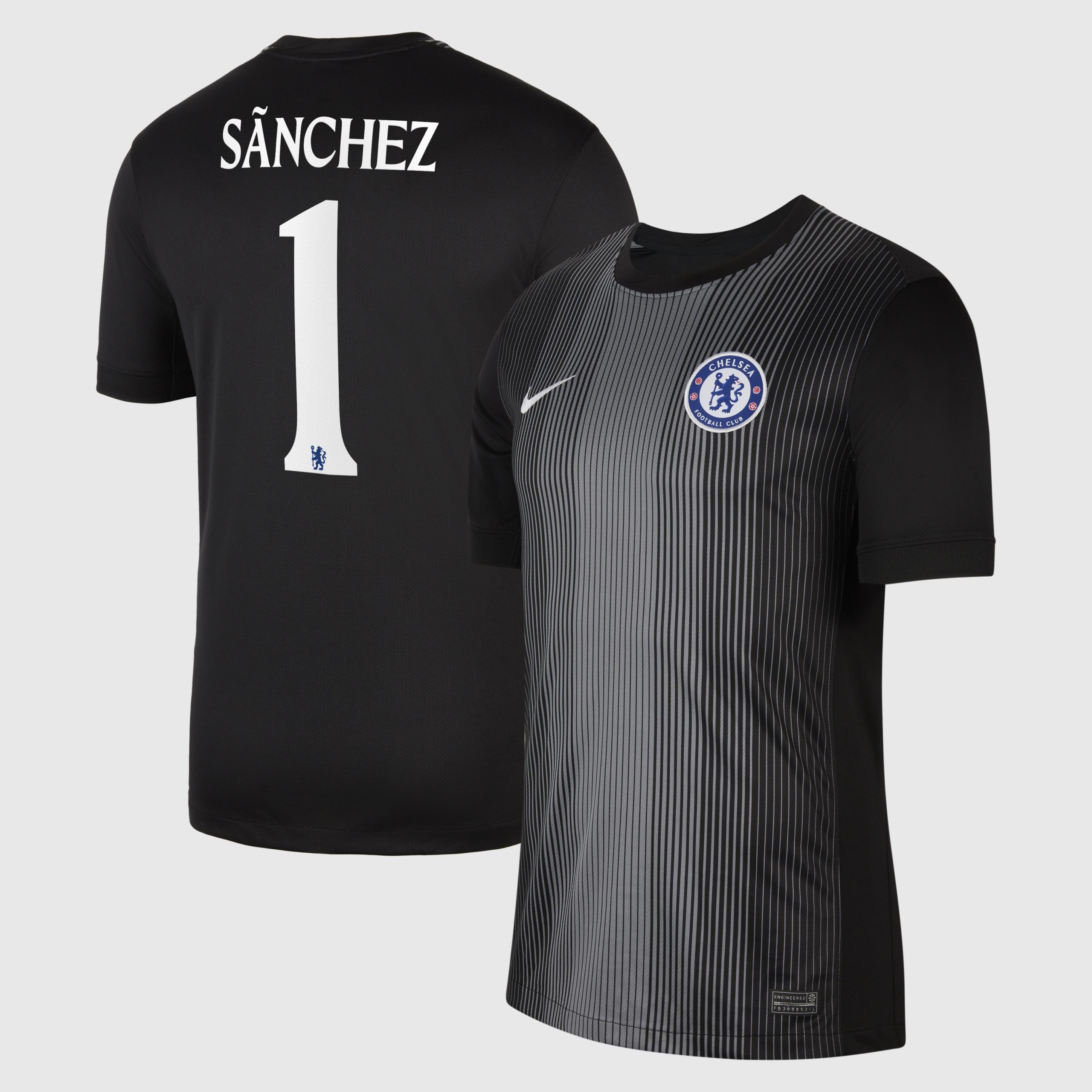 Chelsea Cup Nike Goalkeeper Stadium Shirt 2025-26 with Sãnchez 1 printing
