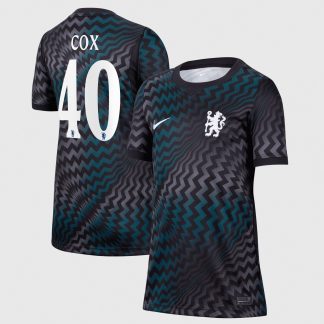 Chelsea Cup Nike Goalkeeper Stadium Shirt 2026-27 - Kids with Cox 40 printing