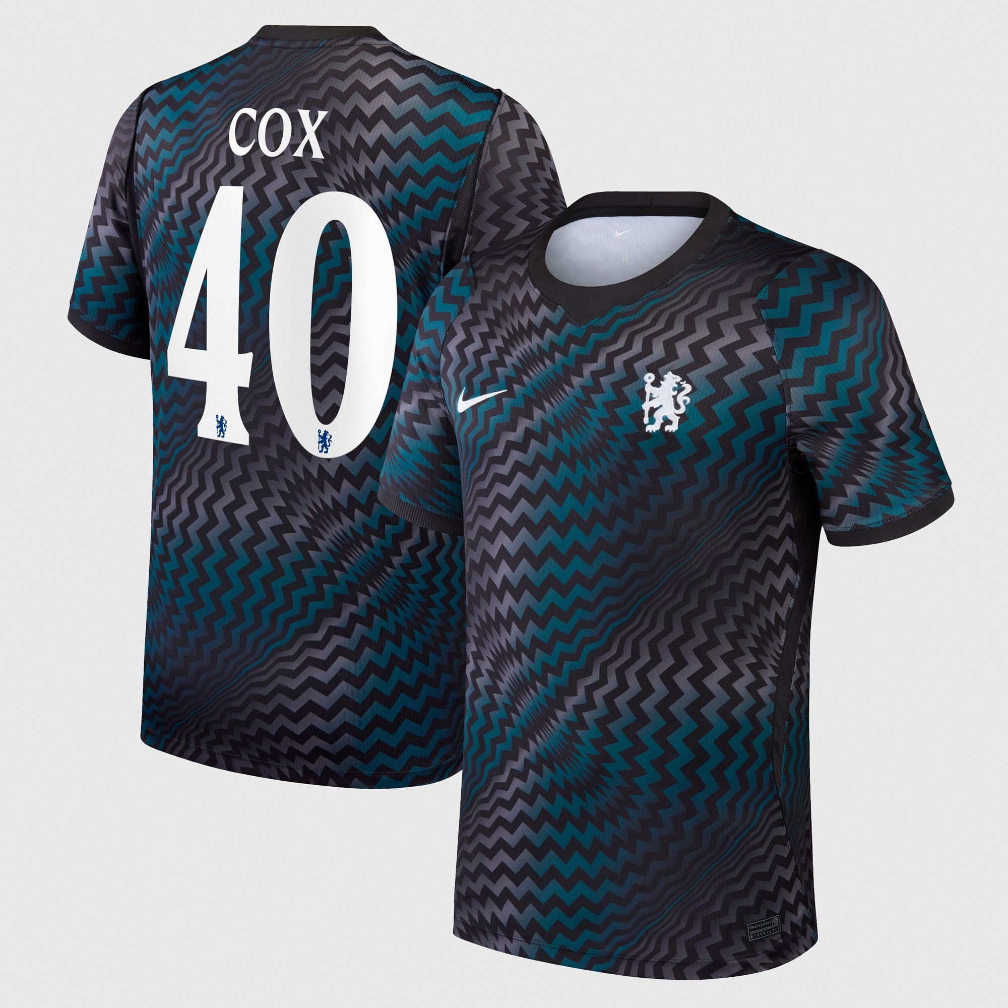 Chelsea Cup Nike Goalkeeper Stadium Shirt 2026-27 with Cox 40 printing