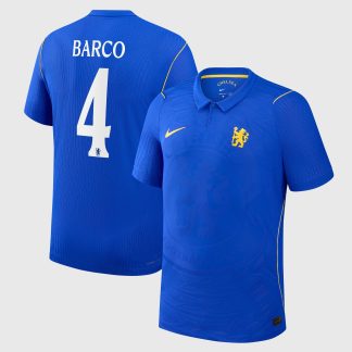 Chelsea Cup Nike Home Aero-FIT Match Shirt 2026-27 - Kids with Barco 4 printing