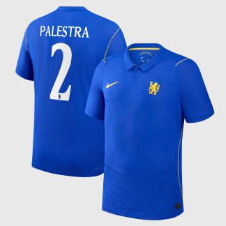 Chelsea Cup Nike Home Aero-FIT Match Shirt 2026-27 - Kids with Palestra 2 printing