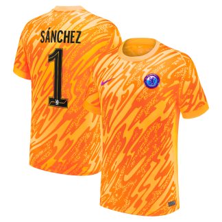 Chelsea Cup Nike Home Goalkeeper Stadium Shirt 2024-25 with Sánchez 1 printing