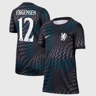 Chelsea Cup Nike Home Goalkeeper Stadium Shirt 2026-27 - Kids with Jörgensen 12 printing