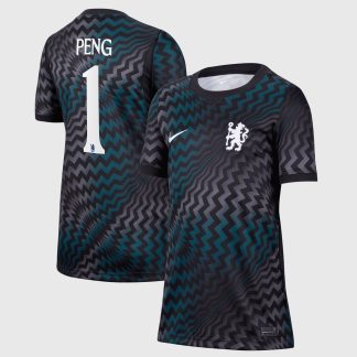 Chelsea Cup Nike Home Goalkeeper Stadium Shirt 2026-27 - Kids with Peng 1 printing
