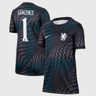 Chelsea Cup Nike Home Goalkeeper Stadium Shirt 2026-27 - Kids with Sánchez 1 printing