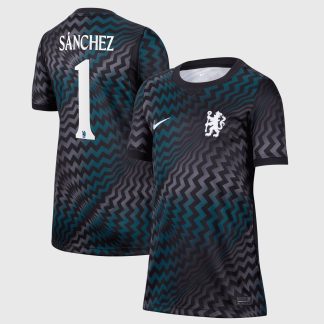 Chelsea Cup Nike Home Goalkeeper Stadium Shirt 2026-27 - Kids with Sánchez 1 printing