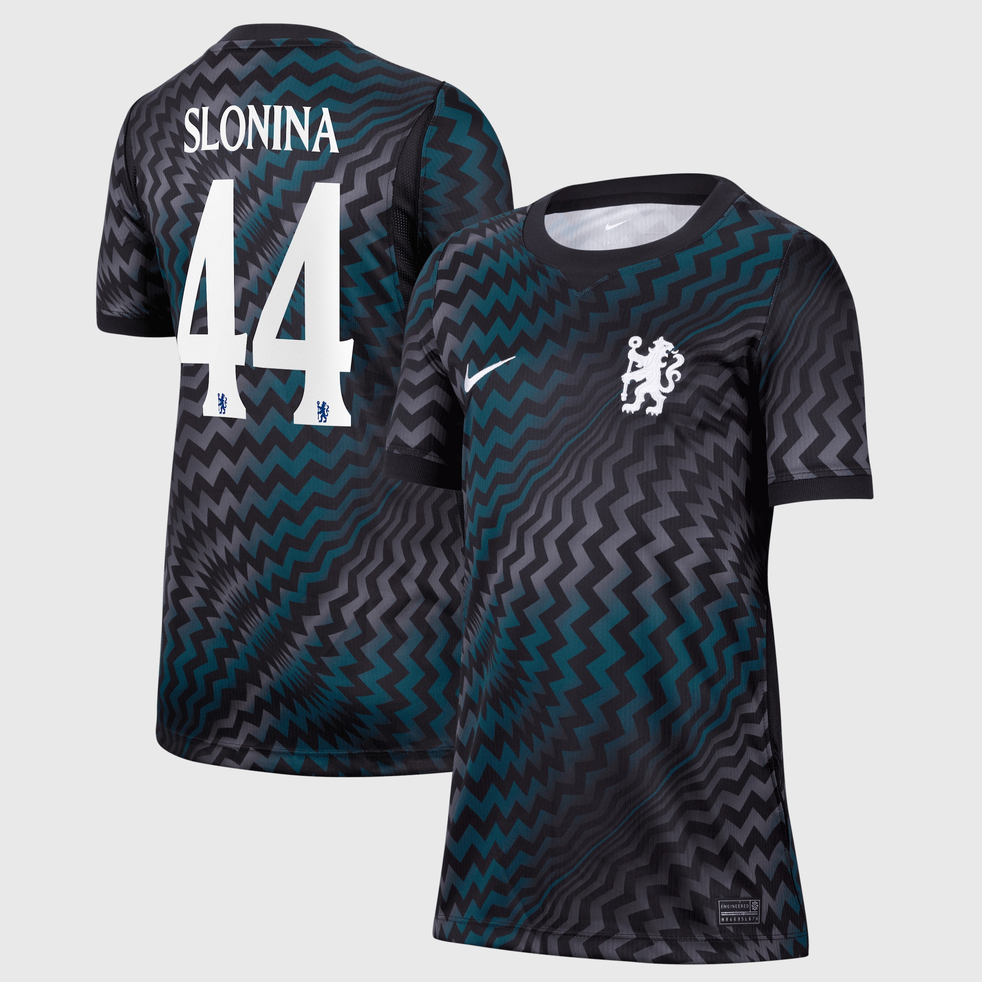 Chelsea Cup Nike Home Goalkeeper Stadium Shirt 2026-27 - Kids with Slonina 44 printing