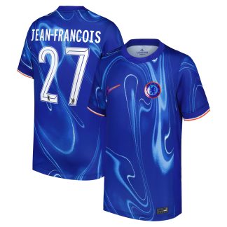 Chelsea Cup Nike Home Stadium Shirt 2024-25 - Kids with Jean-François 27 printing