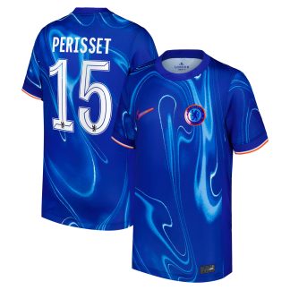 Chelsea Cup Nike Home Stadium Shirt 2024-25 - Kids with Perisset 15 printing