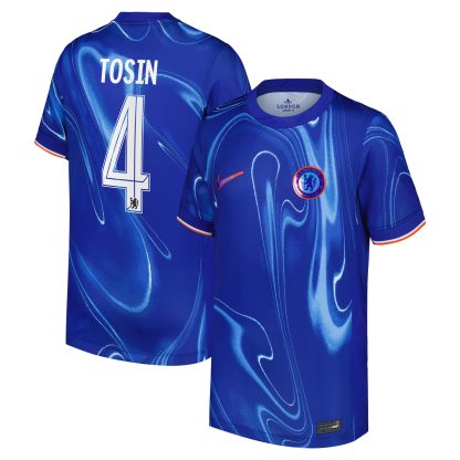 Chelsea Cup Nike Home Stadium Shirt 2024-25 - Kids with Tosin 4 printing