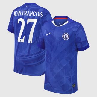 Chelsea Cup Nike Home Stadium Shirt 2025-26 - Kids with Jean-Francois 27 printing