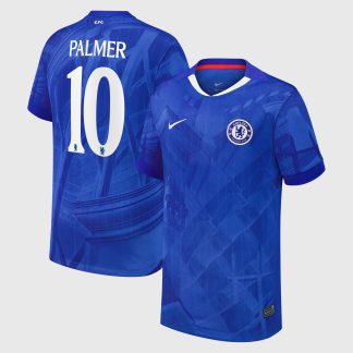 Chelsea Cup Nike Home Stadium Shirt 2025-26 - Kids with Palmer 10 printing