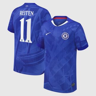 Chelsea Cup Nike Home Stadium Shirt 2025-26 - Kids with Reiten 11 printing