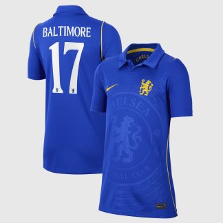 Chelsea Cup Nike Home Stadium Shirt 2026-27 - Kids with Baltimore 17 printing