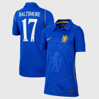 Chelsea Cup Nike Home Stadium Shirt 2026-27 - Kids with Baltimore 17 printing