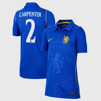 Chelsea Cup Nike Home Stadium Shirt 2026-27 - Kids with Carpenter 2 printing