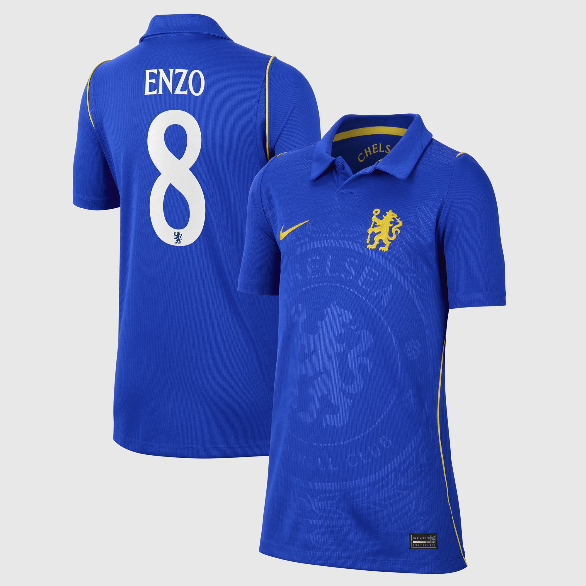 Chelsea Cup Nike Home Stadium Shirt 2026-27 - Kids with Enzo 8 printing