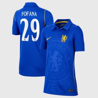 Chelsea Cup Nike Home Stadium Shirt 2026-27 - Kids with Fofana 29 printing