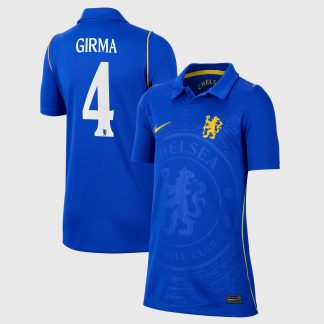 Chelsea Cup Nike Home Stadium Shirt 2026-27 - Kids with Girma 4 printing