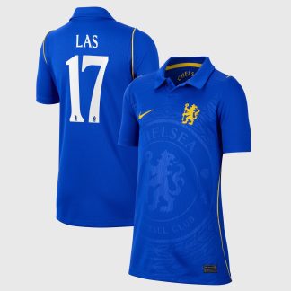 Chelsea Cup Nike Home Stadium Shirt 2026-27 - Kids with Las 17 printing