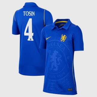 Chelsea Cup Nike Home Stadium Shirt 2026-27 - Kids with Tosin 4 printing
