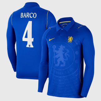 Chelsea Cup Nike Home Stadium Shirt 2026-27 - Long Sleeve - Kids with Barco 4 printing