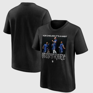 Chelsea For Chelsea it's a Habit Graphic T-Shirt - Black - Kids