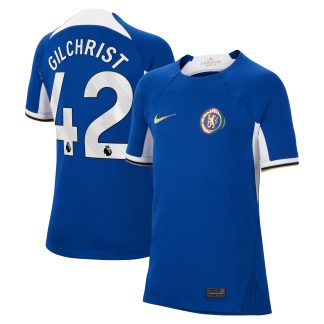 Chelsea Home Stadium Shirt 2023-24 - Kids with Gilchrist 42 printing