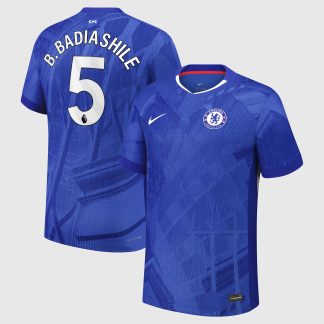 Chelsea Nike Dri-FIT ADV Home Match Shirt 2025-26 - Kids with B. Badiashile 5 printing