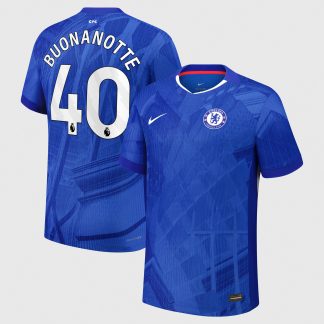 Chelsea Nike Dri-FIT ADV Home Match Shirt 2025-26 - Kids with Buonanotte 40 printing