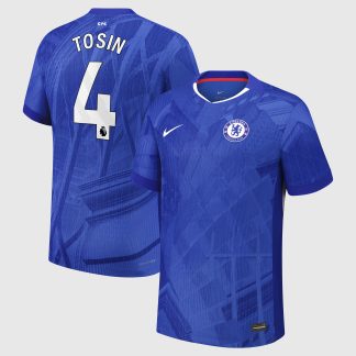 Chelsea Nike Dri-FIT ADV Home Match Shirt 2025-26 - Kids with Tosin 4 printing