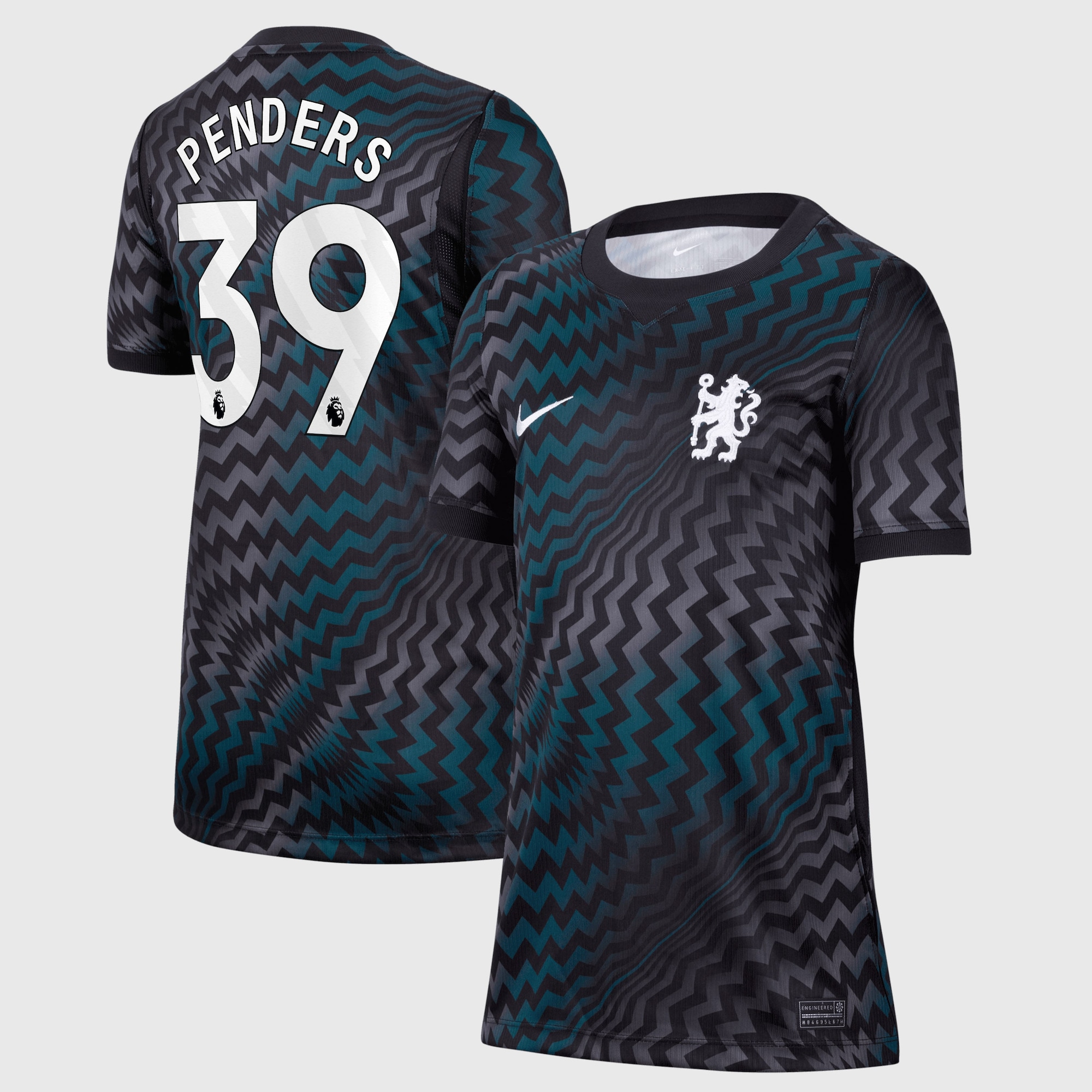 Chelsea Nike Goalkeeper Stadium Shirt 2026-27 - Kids with Penders 39 printing