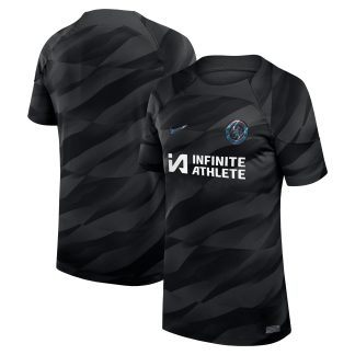 Chelsea Nike Goalkeeper Stadium Sponsored Shirt 2023-24 - Kids