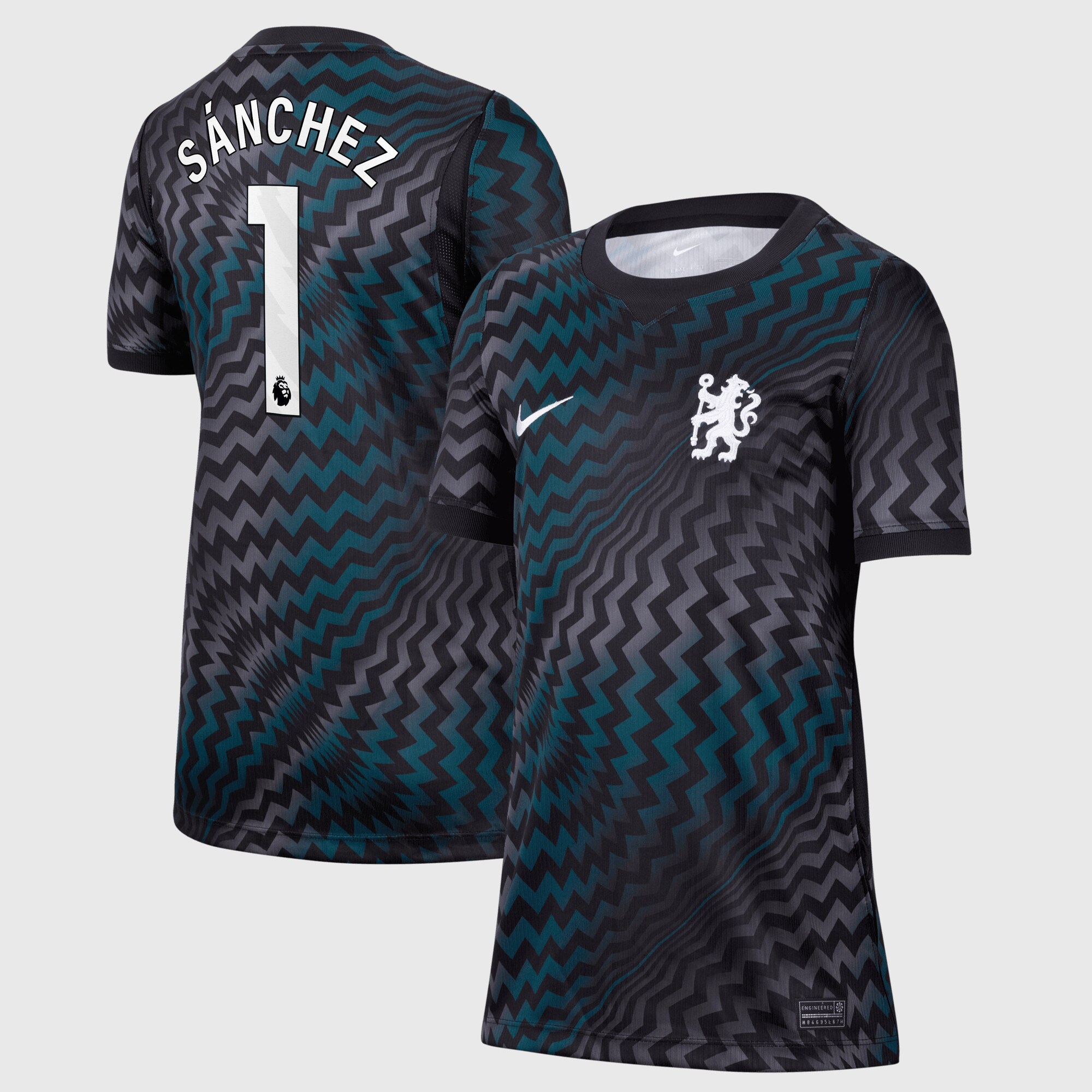 Chelsea Nike Home Goalkeeper Stadium Shirt 2026-27 - Kids with Sánchez 1 printing