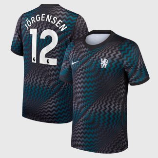 Chelsea Nike Home Goalkeeper Stadium Shirt 2026-27 with Jörgensen 12 printing