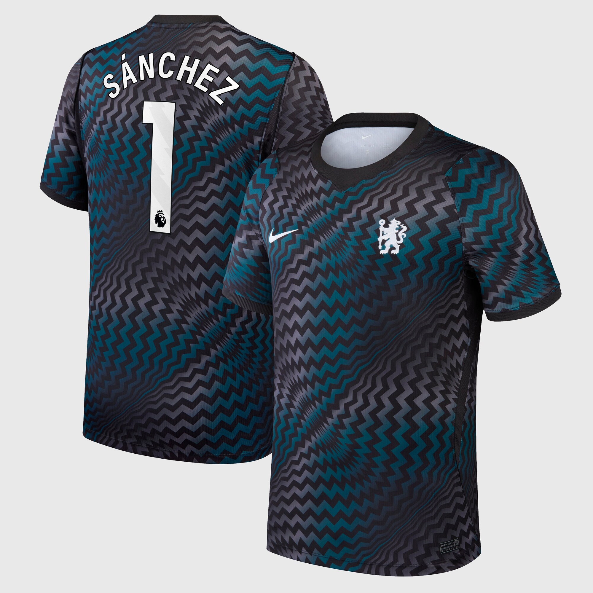 Chelsea Nike Home Goalkeeper Stadium Shirt 2026-27 with Sánchez 1 printing