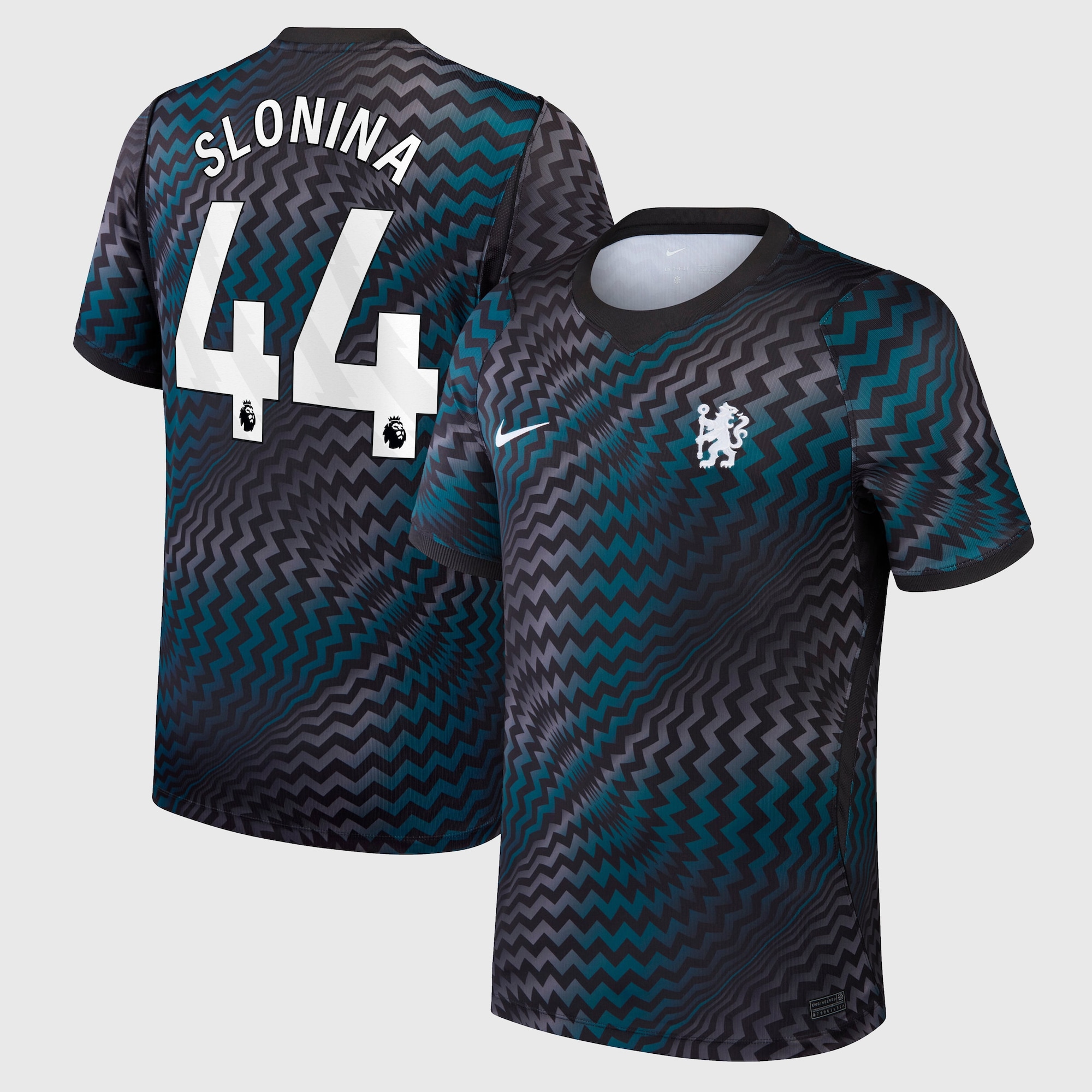 Chelsea Nike Home Goalkeeper Stadium Shirt 2026-27 with Slonina 44 printing