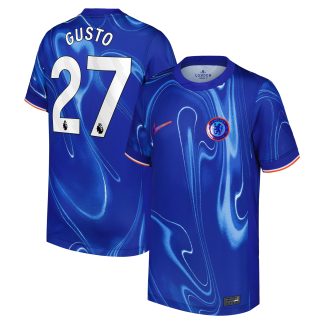 Chelsea Nike Home Stadium Shirt 2024-25 - Kids with Gusto 27 printing