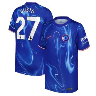 Chelsea Nike Home Stadium Shirt 2024-25 - Kids with Gusto 27 printing