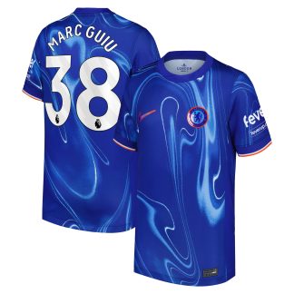 Chelsea Nike Home Stadium Shirt 2024-25 - Kids with Marc Guiu 38 printing