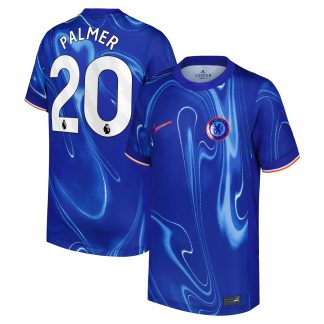 Chelsea Nike Home Stadium Shirt 2024-25 - Kids with Palmer 20 printing