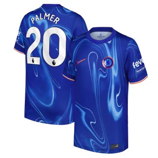 Chelsea Nike Home Stadium Shirt 2024-25 - Kids with Palmer 20 printing