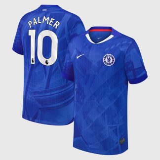 Chelsea Nike Home Stadium Shirt 2025-26 - Kids with Palmer 10 printing