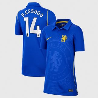 Chelsea Nike Home Stadium Shirt 2026-27 - Kids with D.Essugo 14 printing