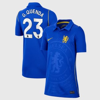 Chelsea Nike Home Stadium Shirt 2026-27 - Kids with G.Quenda 23 printing